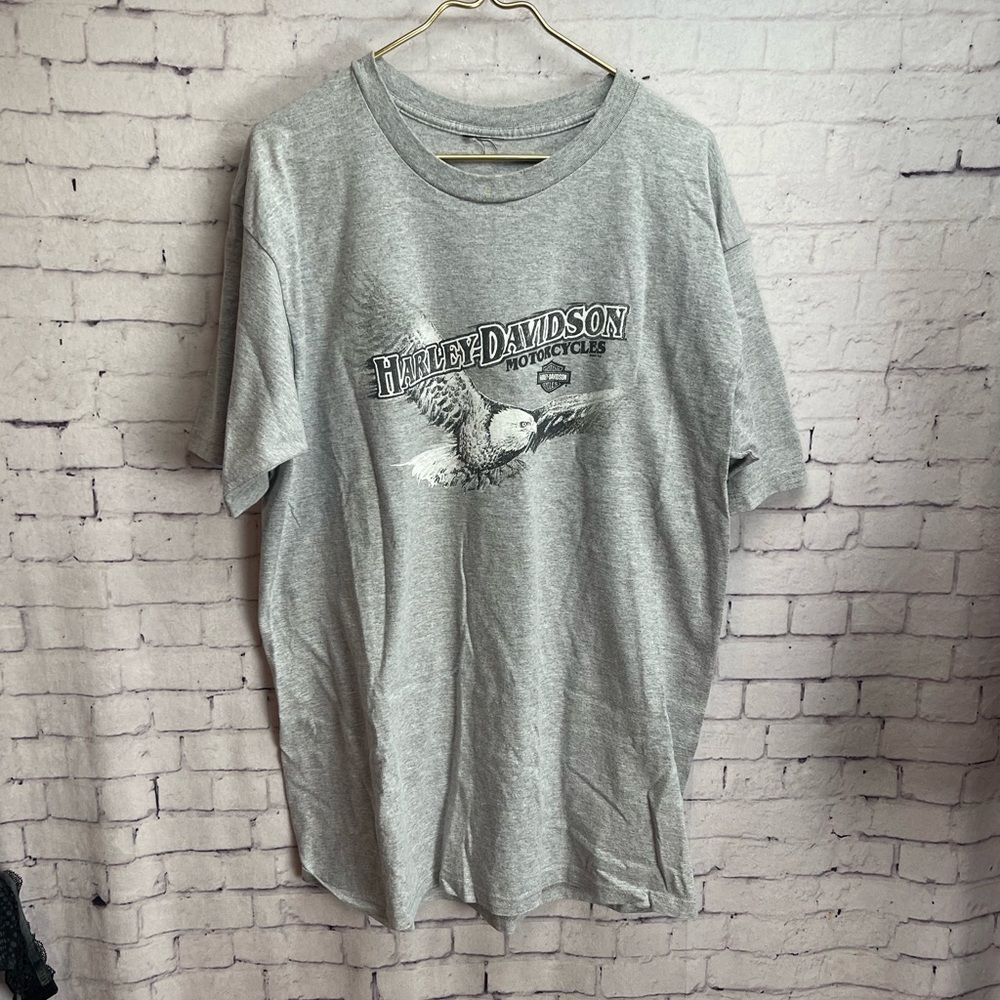 Harley Davidson thunder creek Chattanooga Tennessee gray short sleeve Tshirt